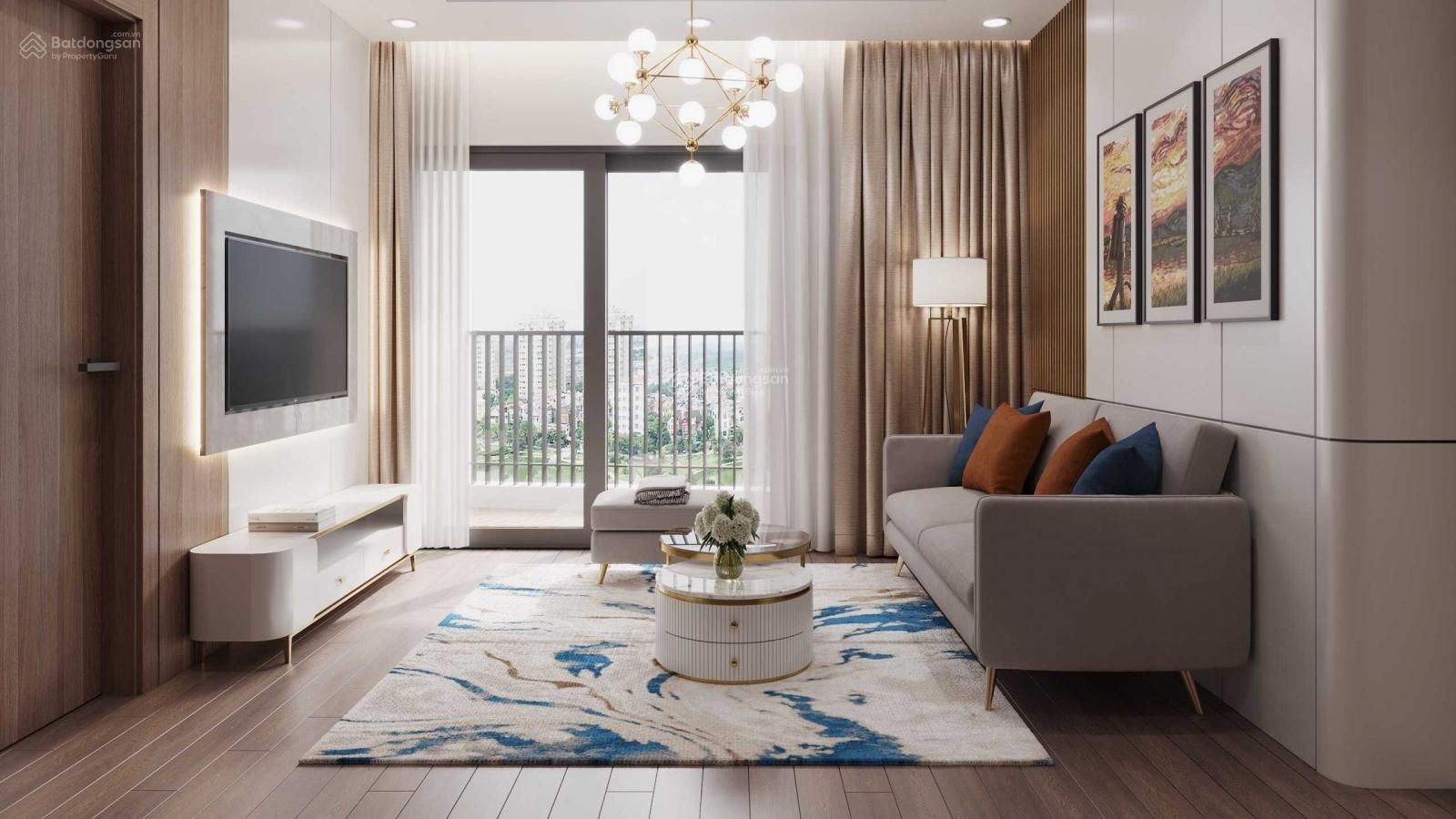 Bán căn hộ 3 ngủ tòa V1 Spring The Victoria Imperia Smart City hướng Tây Bắc view tầng cao