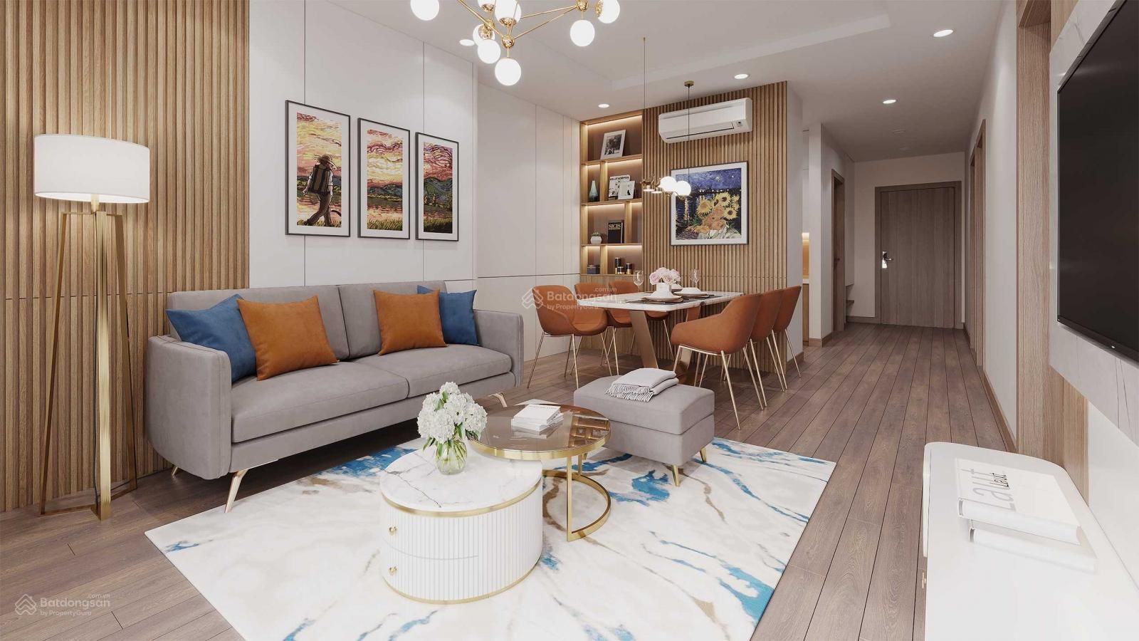 Mua ngay căn 2 ngủ Vinhomes Symphony, hướng Bắc, ban cộng rộng, view đẹp