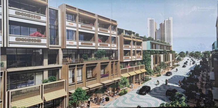 Bán nhà liền kề Tây Bắc - Vừa ở, vừa kinh doanh - DT: 87m24/4 tầng Iconia Lakeside 54 Tố Hữu