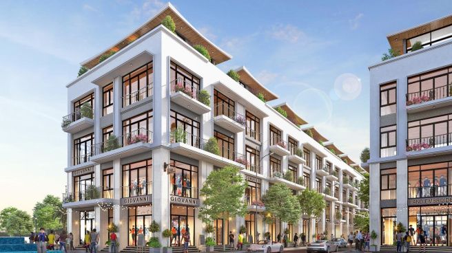Bán nhà shophouse Đông Tứ Trạch, Thiên Đường Xanh view hồ điều hòa Vinhomes Global Gate Hạ Long