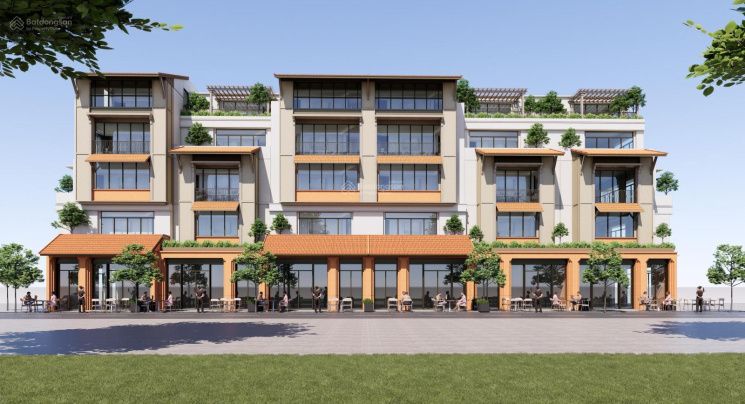 Bán shophouse hướng Bắc - DT: 70m2/MT: 5m vừa ở, vừa kinh doanh Charmora City Sun Nha Trang