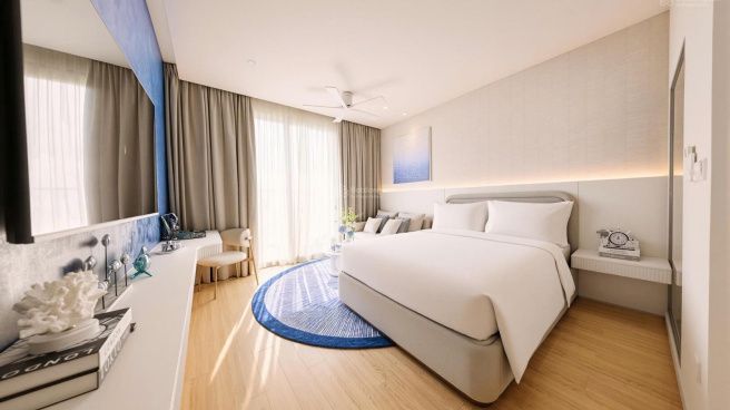 Bán căn hộ 2 ngủ ban công chính Đông bàn giao cơ bản CĐT Charmora City Sun Nha Trang