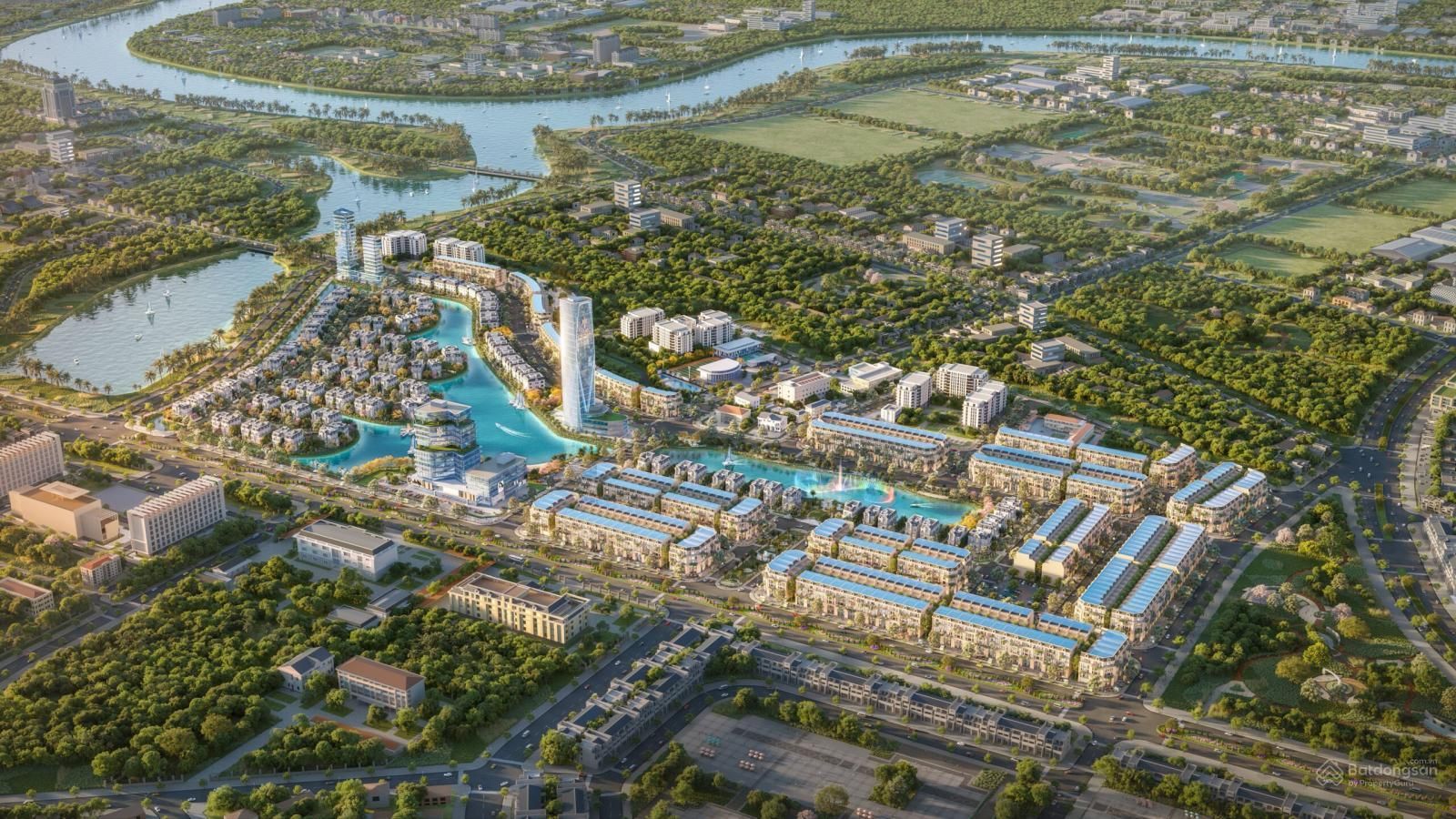 Bán biệt thự The Crown Đại Hoàng Sơn Bắc Ninh - Xây thô mặt trong, hoàn thiện mặt ngoài, hướng Tây