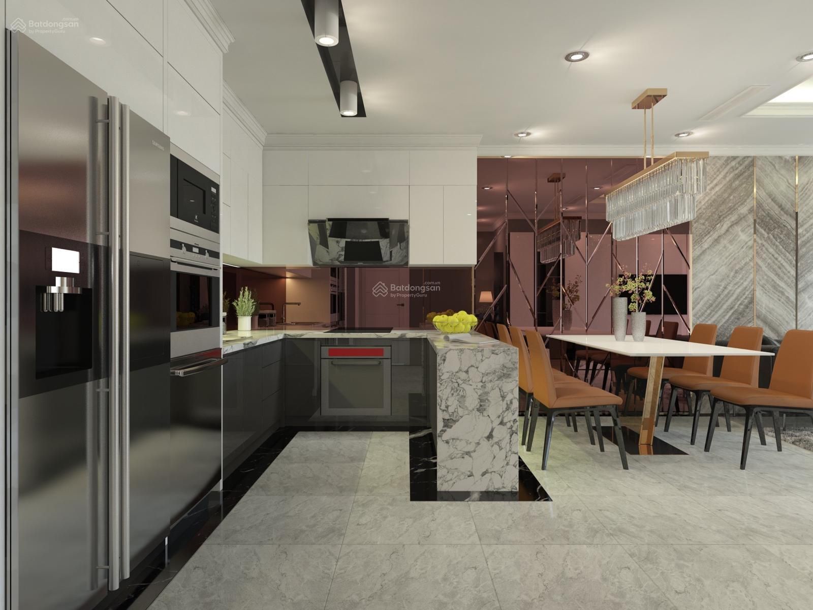 Bán chung cư 1 ngủ 1WC Hà Nội Orchard Park Chùa Bộc ban công hướng Nam hoàn thiện CĐT tầng trung