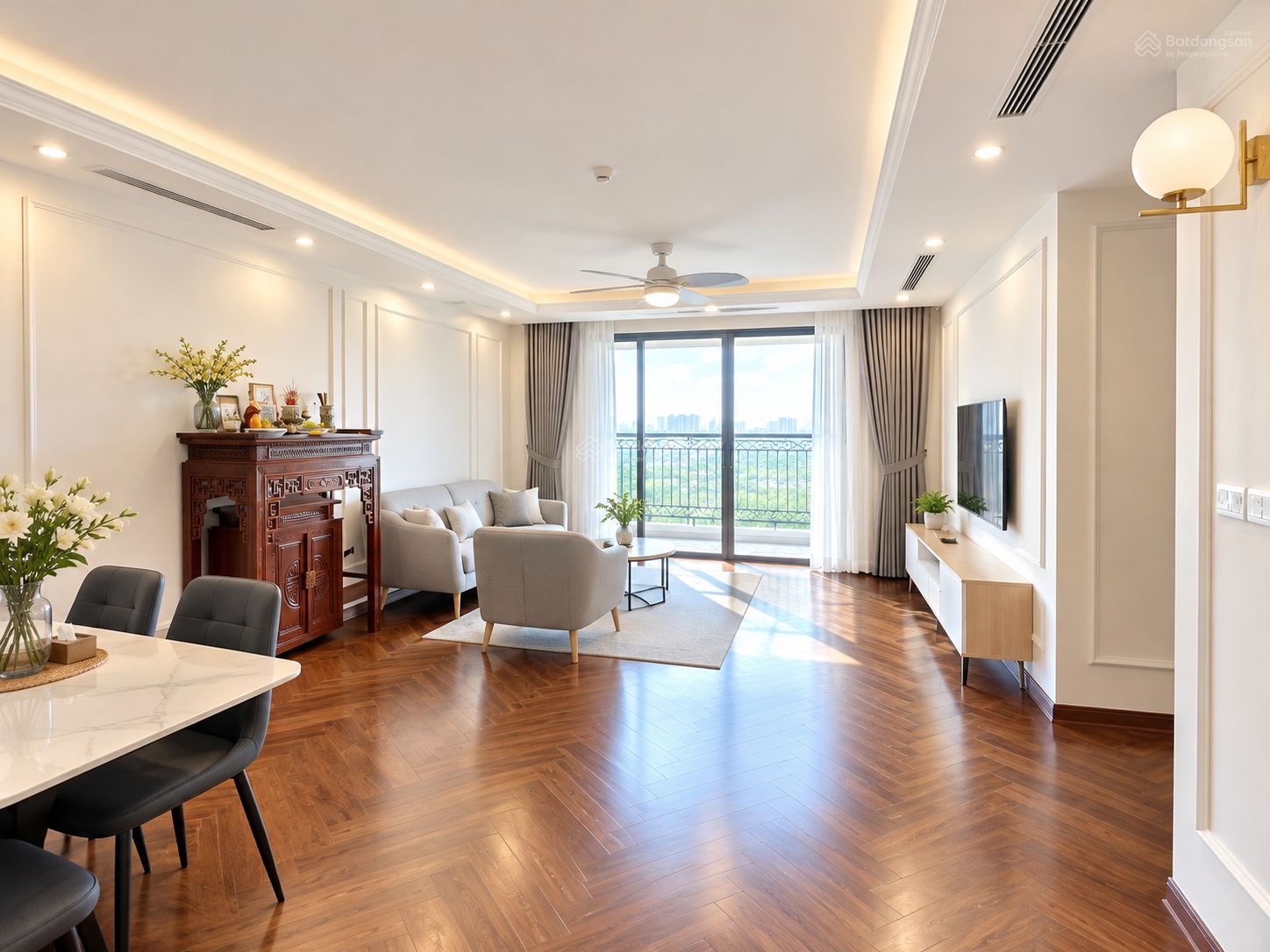 Bán chung cư Starlake The Prime ban công hướng Tây - 2 phòng ngủ diện tích 70m2 hoàn thiện cơ bản