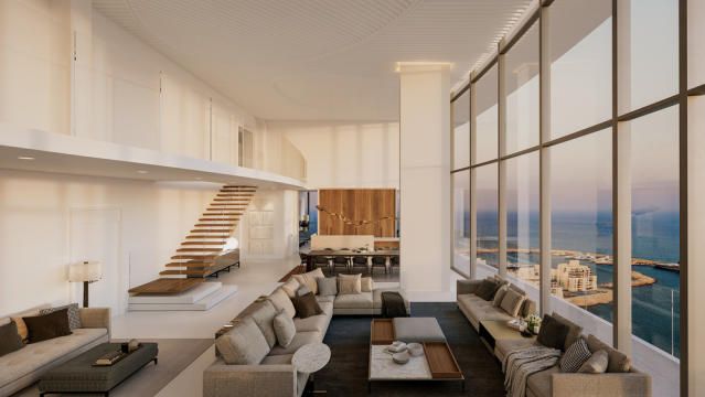 Cần bán căn góc Sky Villas hướng Bắc cửa sổ kính LowE view toàn cảnh nội khu Noble Empire Ciputra