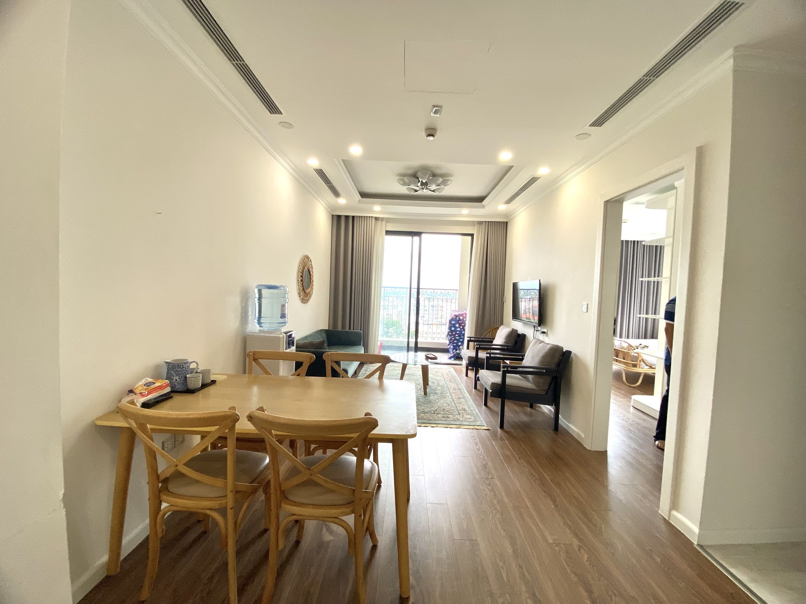 Bán căn 2 ngủ, 2WC, 80m2 Sunshine Riverside hướng mát view sông Hồng