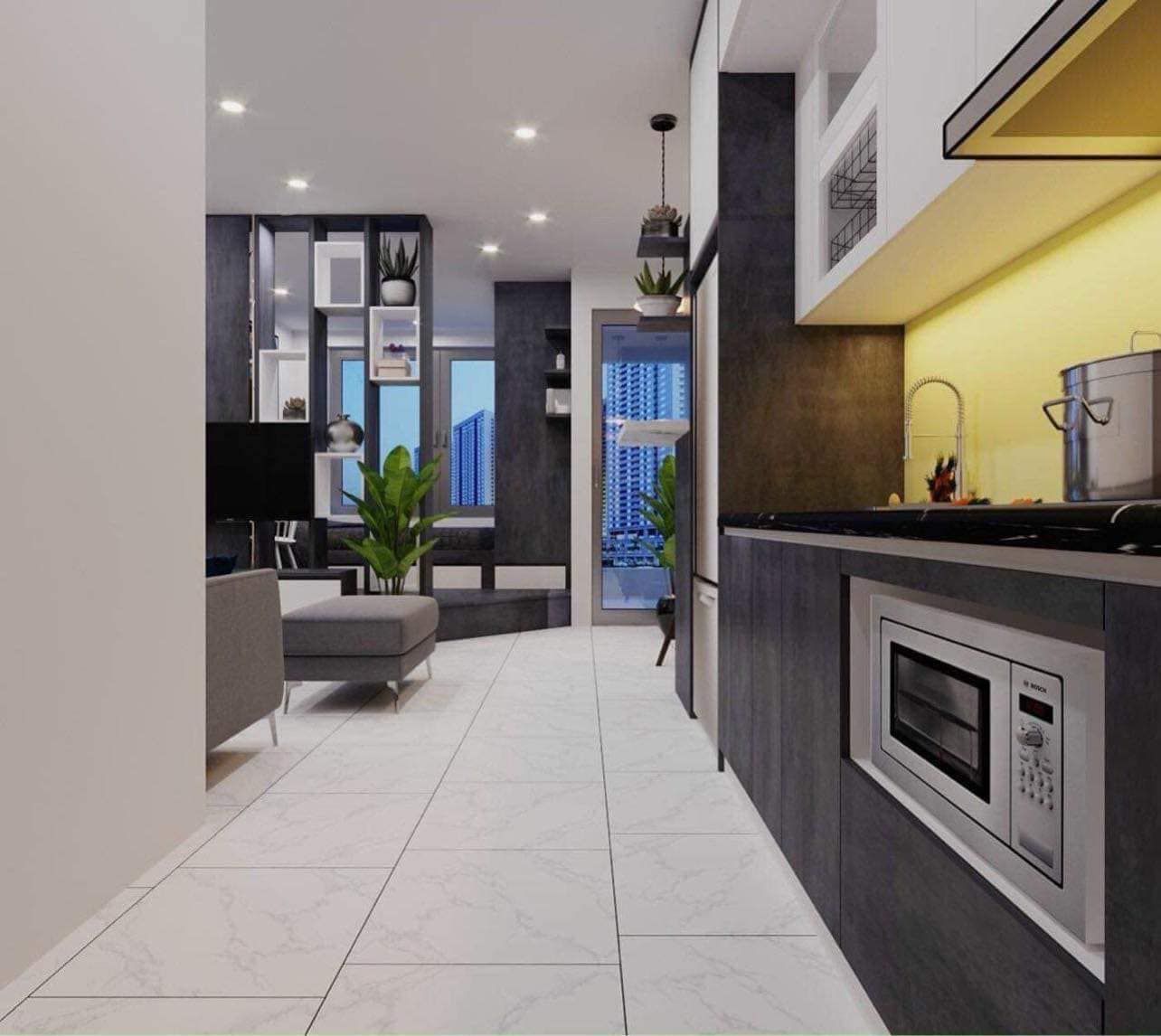 Bán căn hộ chung cư 1 phòng ngủ 1 WC Vinhomes Ocean Park 3 view công viên