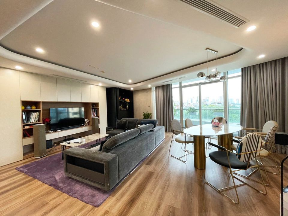 Cho thuê căn đẹp 155m2 tại Watermark Tây Hồ, 3 phòng ngủ, full nội thất sang trọng