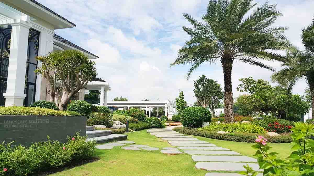 Cho thuê biệt thự song lập giá tốt đầy đủ nội thất hướng Đông Rose Valley Mê Linh diện tích 300m2