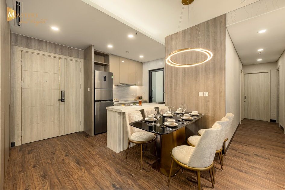 Cần thuê căn góc 3 phòng ngủ giá tốt, đầy đủ nội thất 74m2 view nội khu tòa C Masteri West Heights