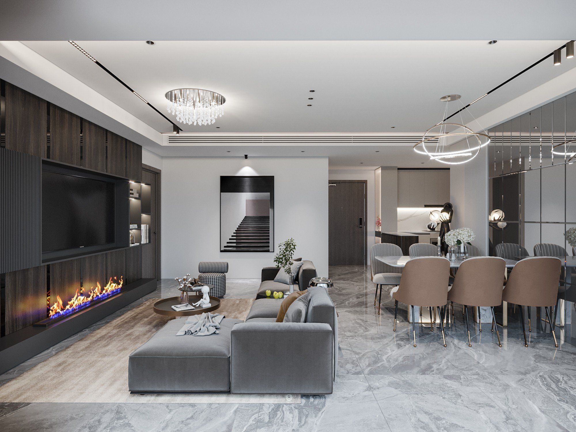 Bán căn hộ 2 ngủ Skyline Westlake - DT 83.3m2 view khu biệt thự vườn đào