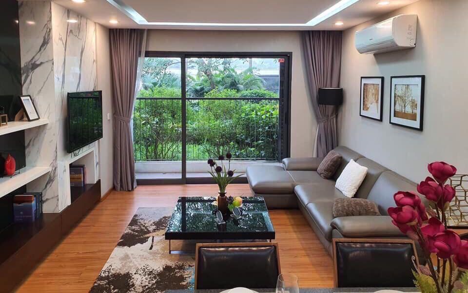 Cho thuê căn hộ chung cư 3 phòng ngủ có đồ, hướng Bắc tại KĐT Louis City Đại Mỗ