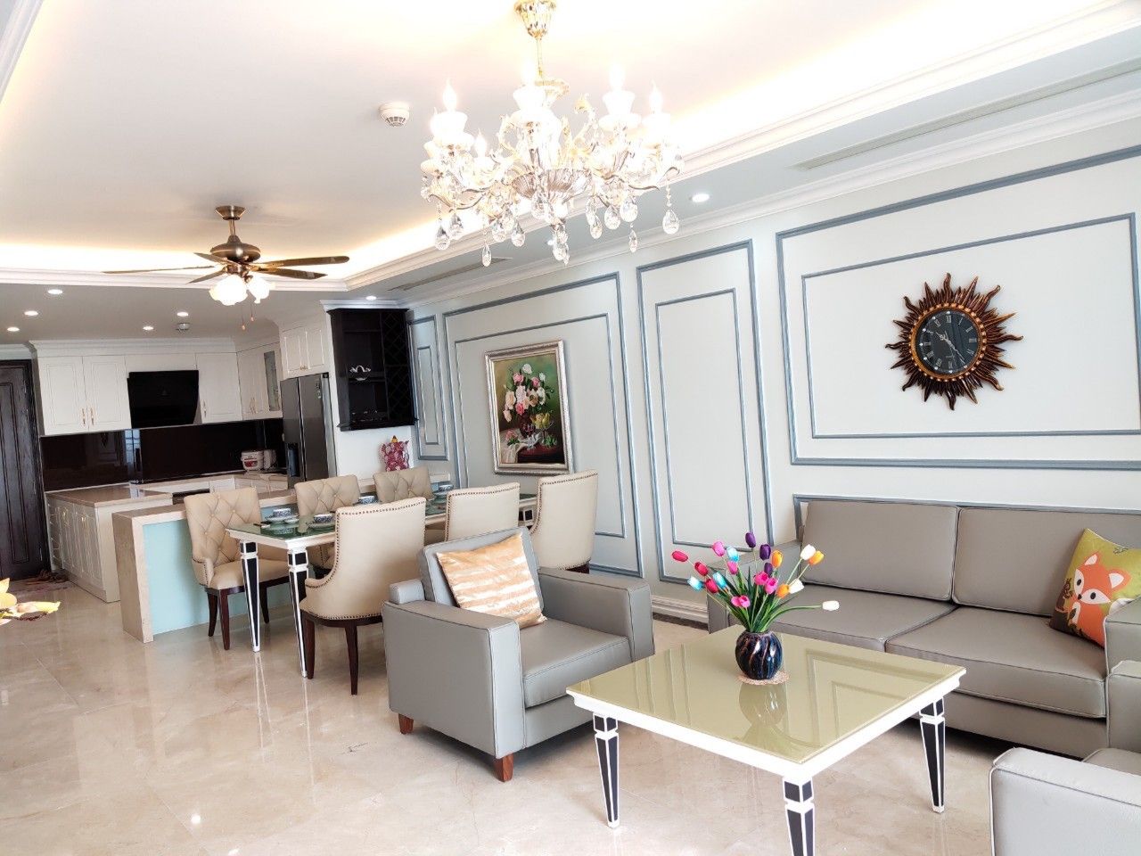 Chính chủ gửi bán căn 3 ngủ tầng cao D'. Le Roi Soleil 146m2, GIÁ CÓ GIẢM.