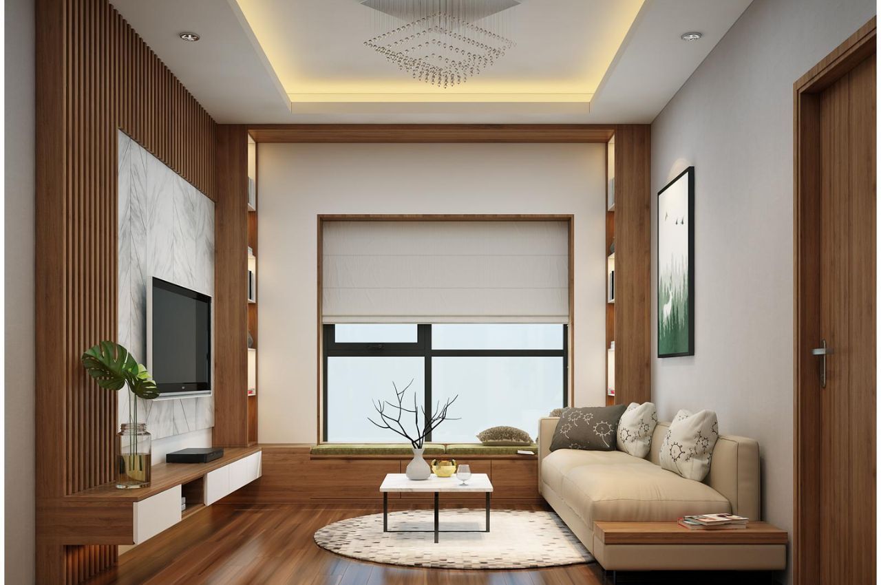 Cần cho thuê căn hộ 2PN chung cư Jade Square Phạm Văn Đồng diện tích 81m2 hướng Tây view thoáng