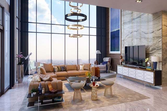 Cần bán căn hộ Sky Villa sang trọng hướng Tây Nam Central Residence Gamuda - DT: 150m2