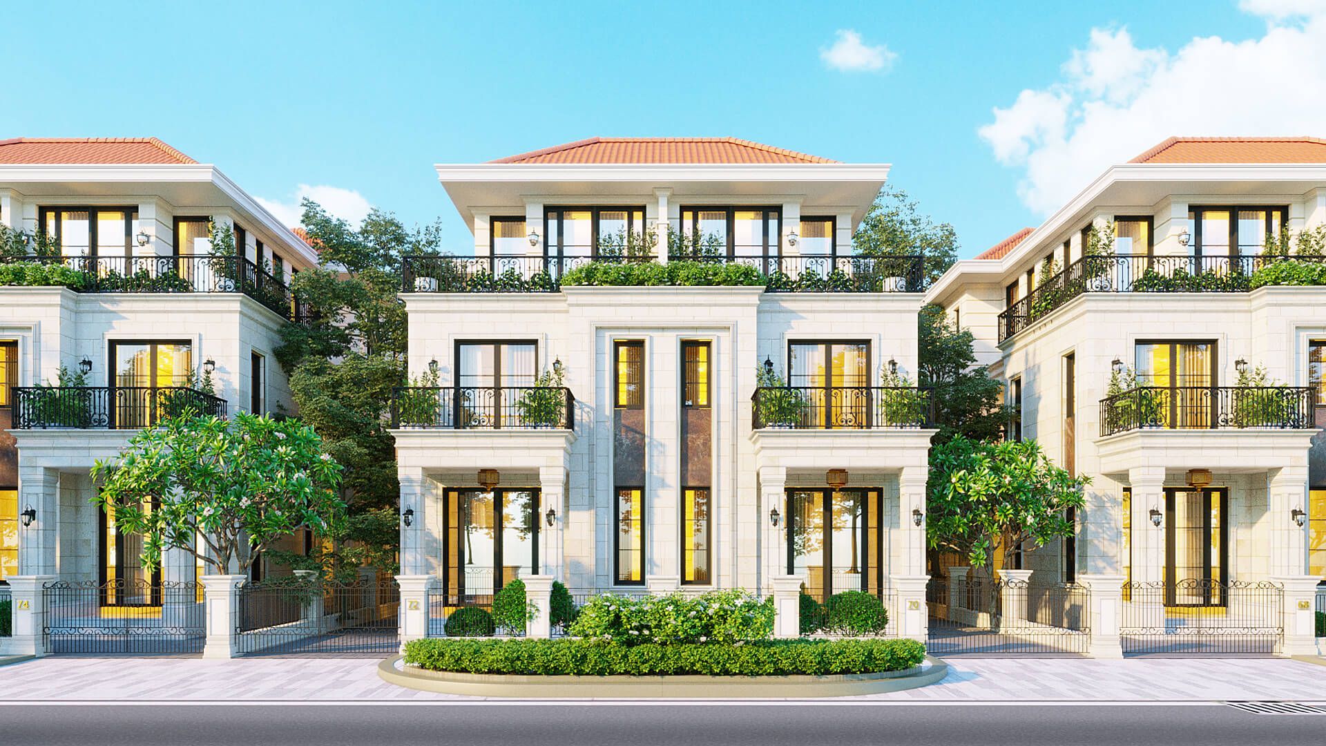 Bán nhà liền kề BRG Smart City hướng Tây Nam diện tích: 60m2 - Hoàn thiện nội thất sang trọng