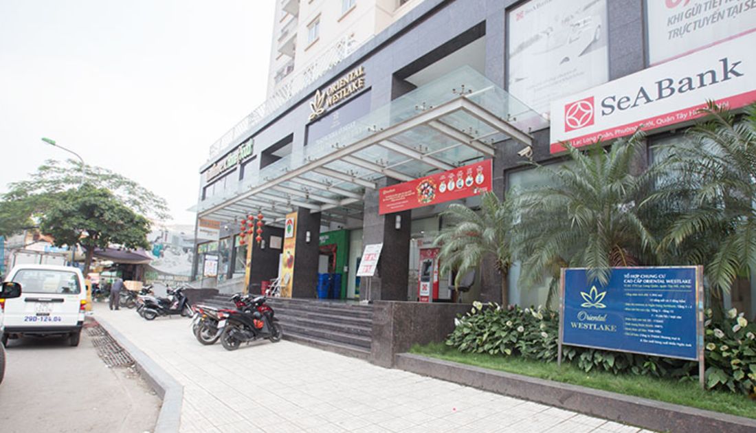 Bán căn hộ chung cư Oriental Westlake 2 ngủ nội thất cơ bản