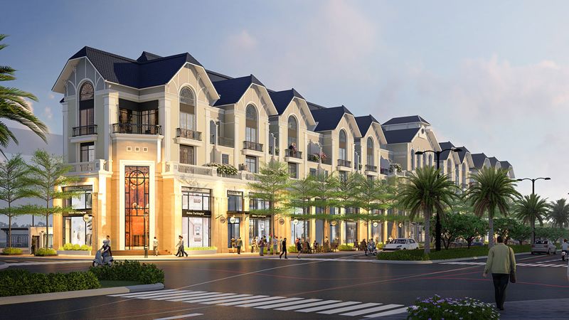 Mua shophouse căn góc hướng Tây vị trí đẹp kinh doanh mặt tiền 9m Diamond Paragon Bắc Giang