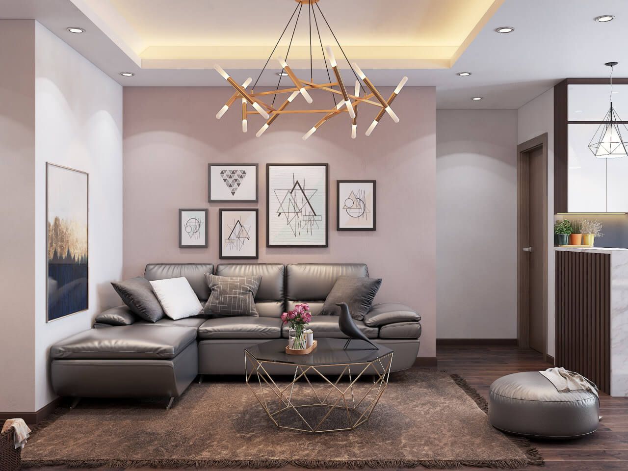 Cho thuê chung cư 2 phòng ngủ giá tốt, chưa có đồ 58.64m2 tòa H2 Hawaii chung cư Masteri Waterfront