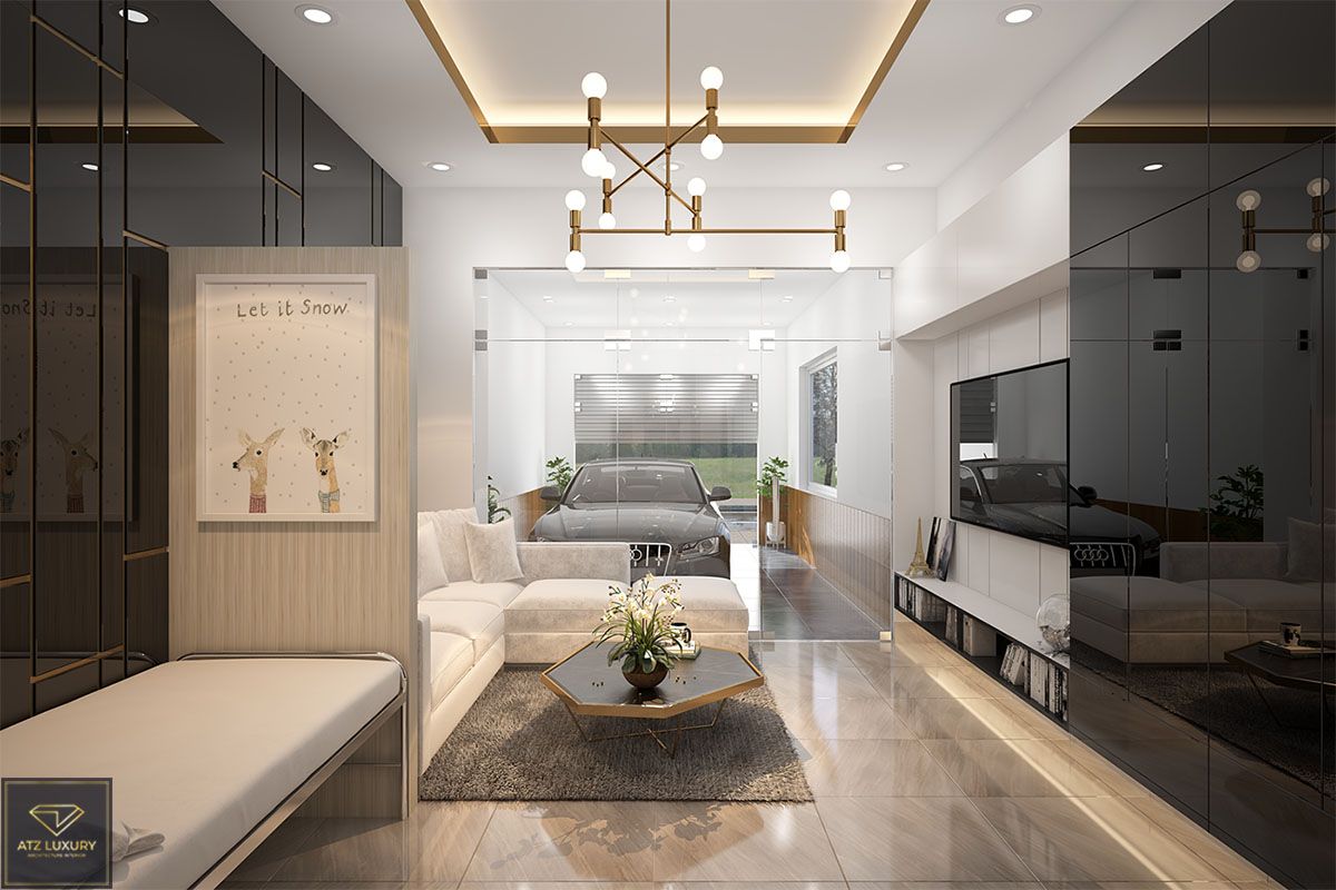 Cho thuê nhà liền kề hướng Tây Nam Hana Garden City Mê Linh hoàn thiện đẹp, đủ đồ nội thất