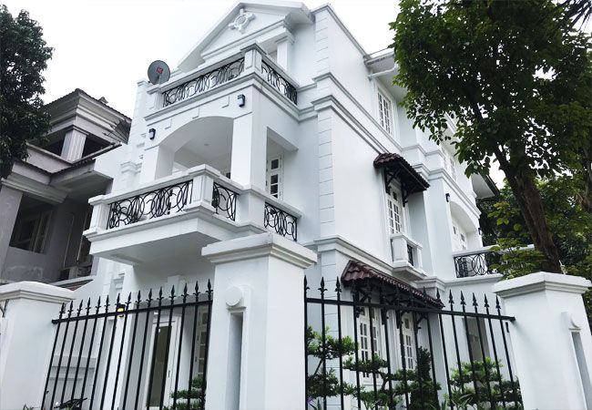 Bán biệt thự sân vườn Eden Residences khu P Ciputra - Tây Tứ Trạch 150m2/MT 10m bàn giao bên ngoài
