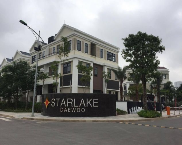Cho thuê biệt thự đơn lập Starlake Tây Hồ Tây K3