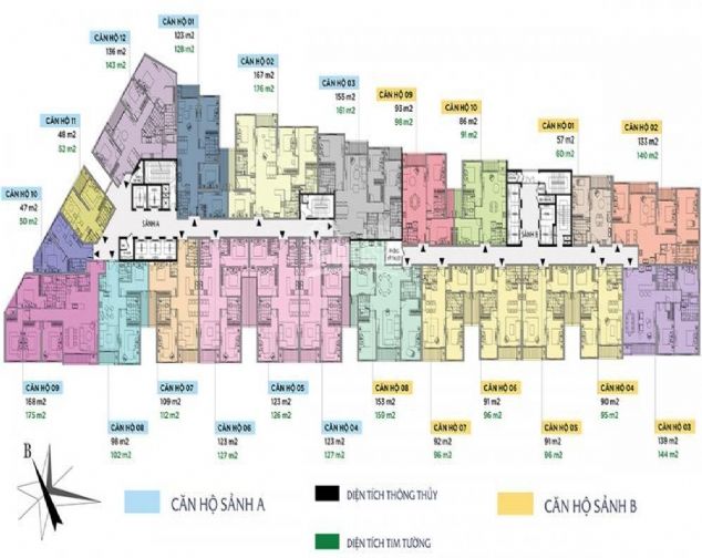 Bán căn hộ 01 phòng ngủ 50m2 tại Sun Grand City Thụy Khuê