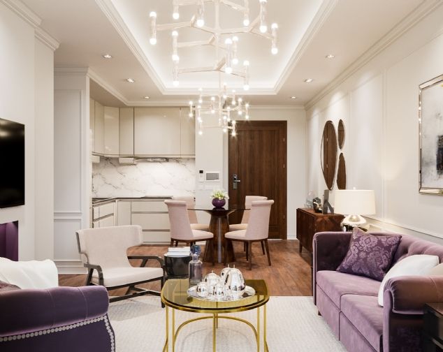 Mua căn hộ chung cư 2PN tầng thấp hướng Tây Noble Empire Ciputra bàn giao cao cấp
