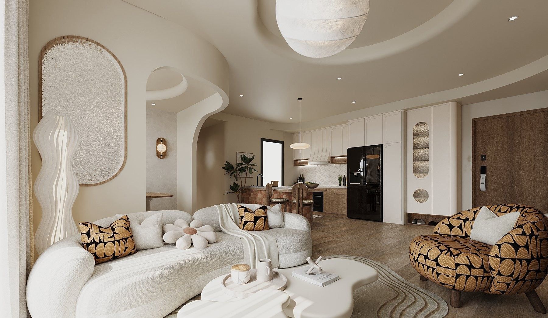 Bán căn hộ 2 ngủ tầng trung ban công hướng Đông Nam nội thất cơ bản Vinhomes Global Sportia Hanoi