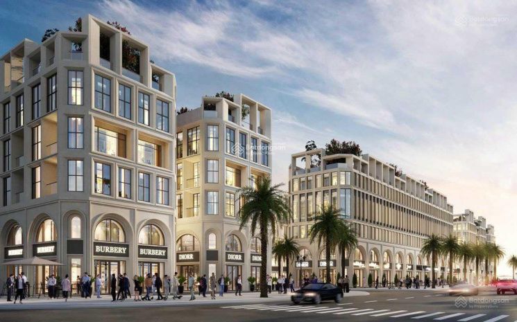 Bán shoptique căn góc VIP East Centric Masterise Hải Phòng hướng Đông Bắc bàn giao thô 2 mặt thoáng