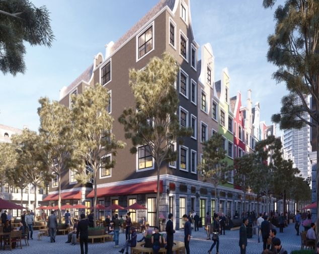 Bán shophouse Sunshine Wonder Villas hướng bắc, mặt tiền 6m, xây 5 tầng nổi và 1 tầng hầm,