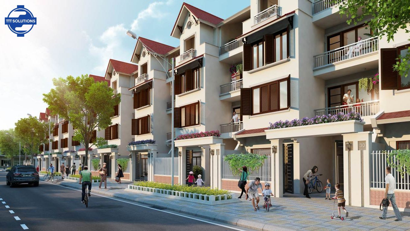 Cần cho thuê nhà liền kề phân khu Hoàng Gia 2 hướng chính Nam Hinode Royal Park