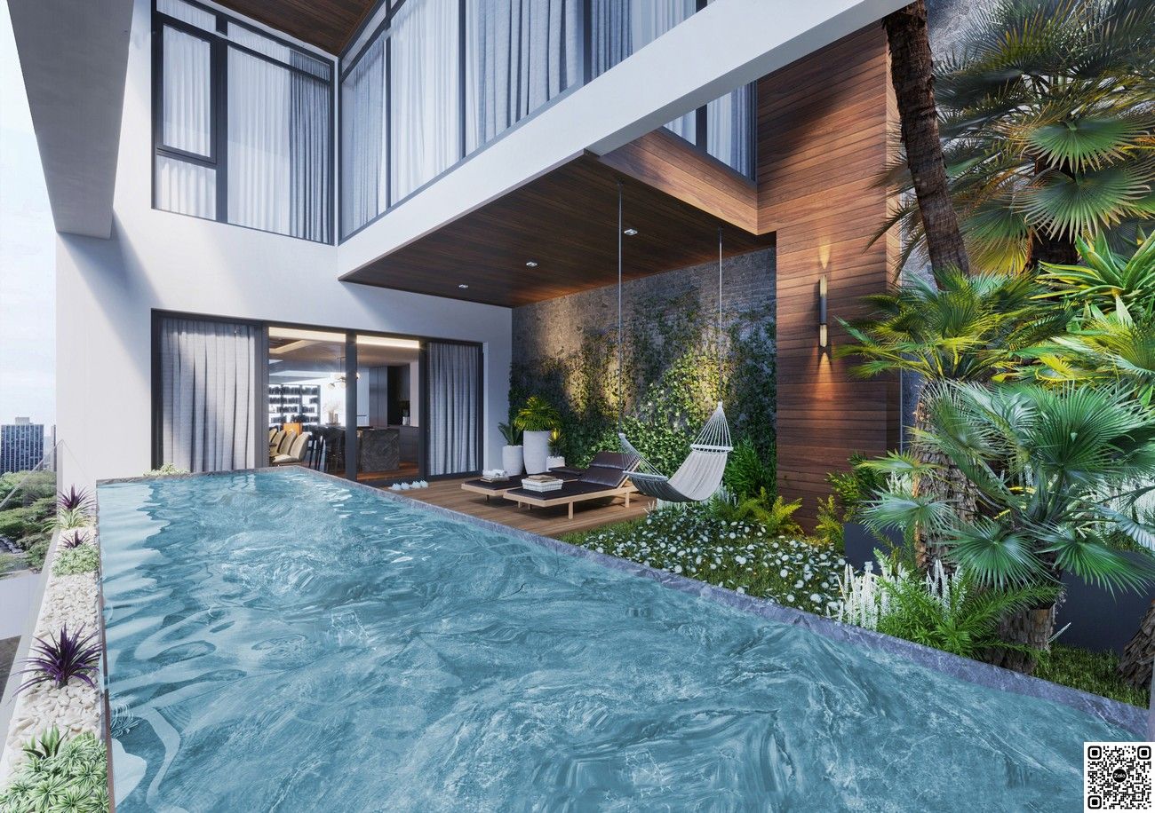 Mua căn góc Sky Villa hướng Đông Tứ Trạch hoàn thiện cao cấp LowE Noble West Lake Hanoi