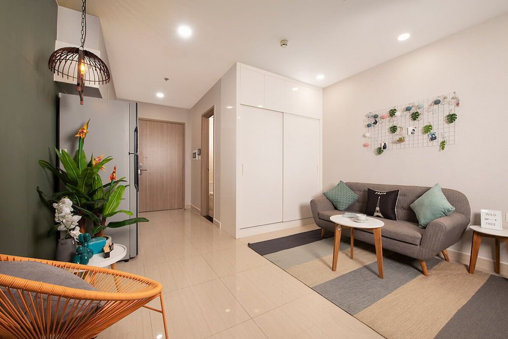 Bán căn hộ Studio hoàn thiện đẹp, hướng đông bắc tầng cao Masteri West Heights Smart City Tây Mỗ
