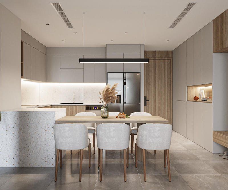 Bán căn hộ 2 phòng ngủ hướng đông bắc 76.3m2 view bể Santa Monica The Beverly Vinhomes Ocean Park
