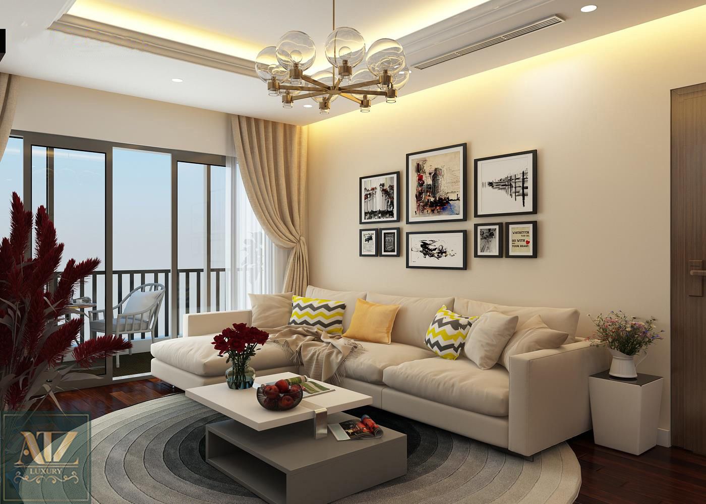 Bán căn góc 3 phòng ngủ hướng Đông Bắc tầng cao tòa B2 view Nhật Tân Masteri Grand Avenue Cổ Loa