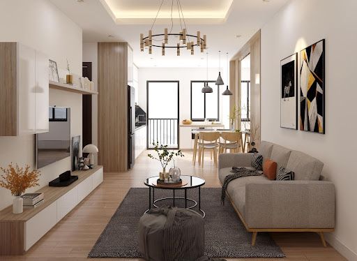 Bán chung cư diện tích 62.9m2/2PN hướng Đông Tứ Trạch ban công view nội khu Masteri West Heights
