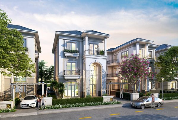 Bán biệt thự đơn lập hướng Đông xây thô bên trong Hừng Đông Vinhomes Wonder City Đan Phượng 3 tầng