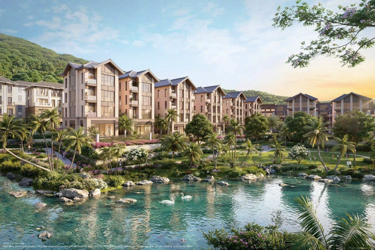 Bán shophouse xẻ khe hướng Đông Bắc - Vịnh Ánh Dương - KD tốt Vinhomes Global Gate Hạ Long