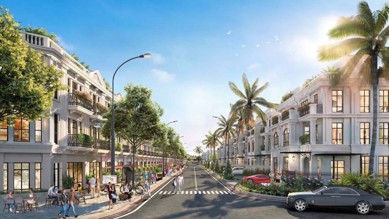 Bán nhà 90m2 x 4 tầng đẹp, hiện đại, mặt tiền 7m tại Hana Garden City Mê Linh