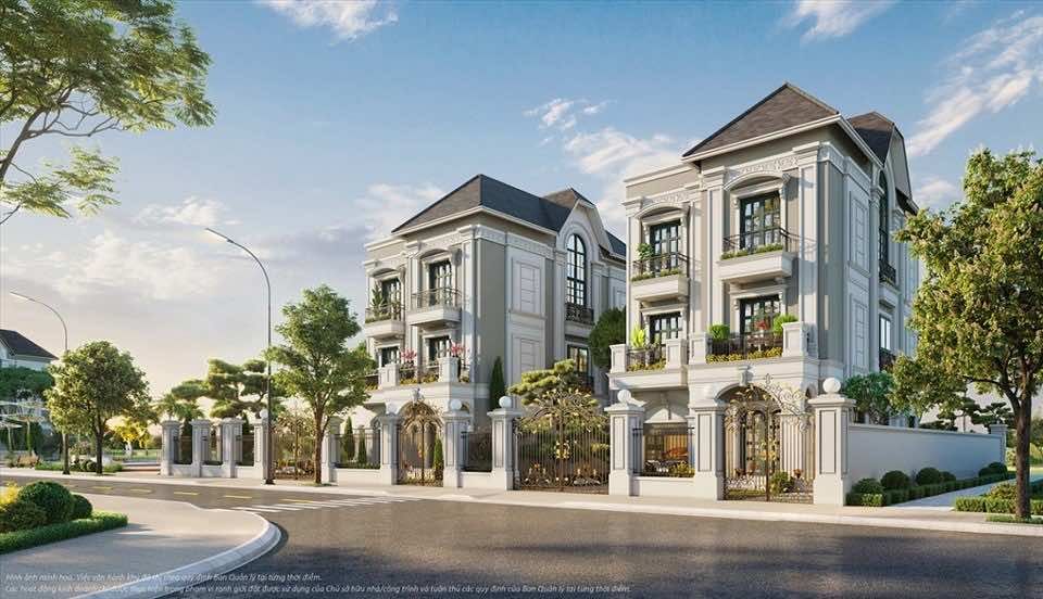 Bán căn góc biệt thự đơn lập hướng Nam 2 mặt thoáng bể bơi, sân vườn riêng 3 tầng Mê Linh New City