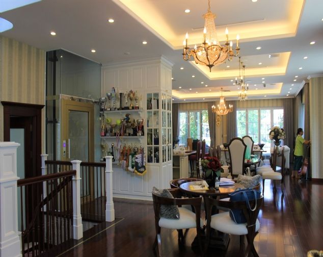 Biệt Thự Đơn Lập 4 Phòng Ngủ, Có Hầm Siêu VIP Tại Vinhomes Riverside Cho Thuê