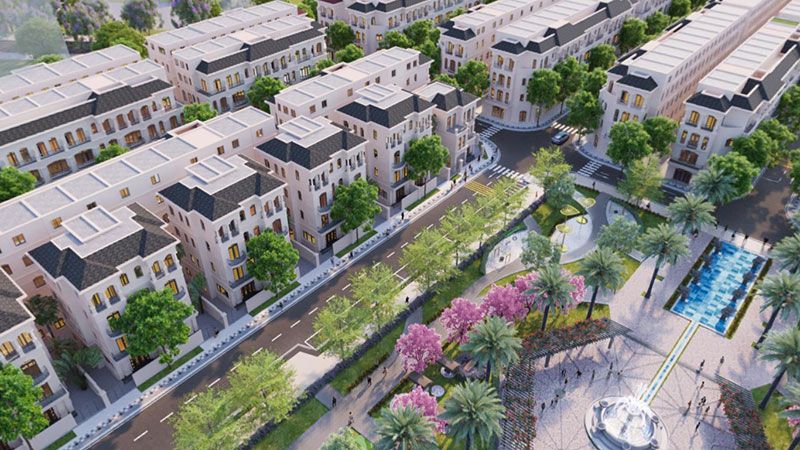 Cho thuê biệt thự đơn lập Chà Là - 241,1m2, căn góc đường Chà Là 8 - Vinhomes The Empire