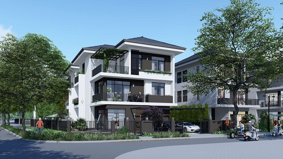 Bán lại biệt thư đơn lập lô góc Hado Charm Villas, trung tâm dự án, hướng Đông Băc