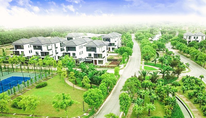 Bán nhà biệt thự Hado Charm Villas, căn góc cực đẹp, song lập 180m2, hướng Tây Nam