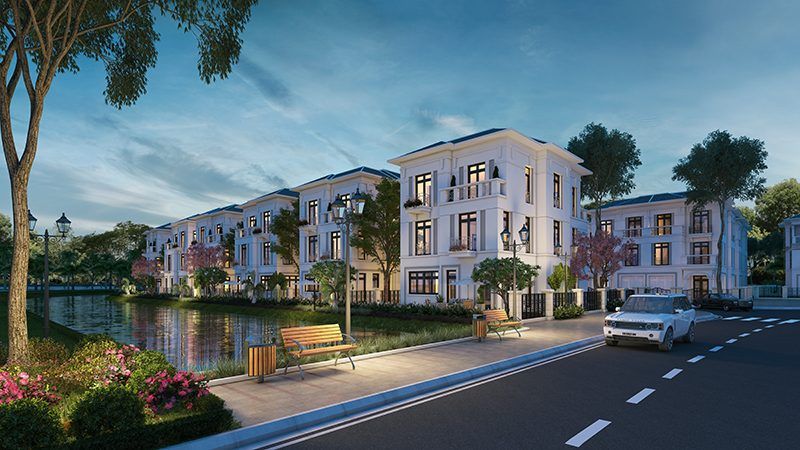 Bán biệt thự Vinhomes Riverside 350m2, nằm ở vị trí góc đẹp, thiết kế hiện đại