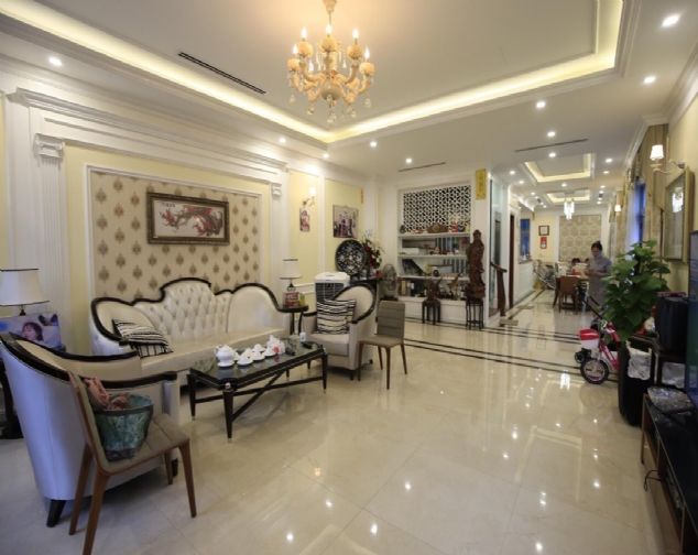 Biệt Thự đủ đồ cho thuê giá ưu đãi nhất tại KĐT Vinhomes The Harmony, Long Biên