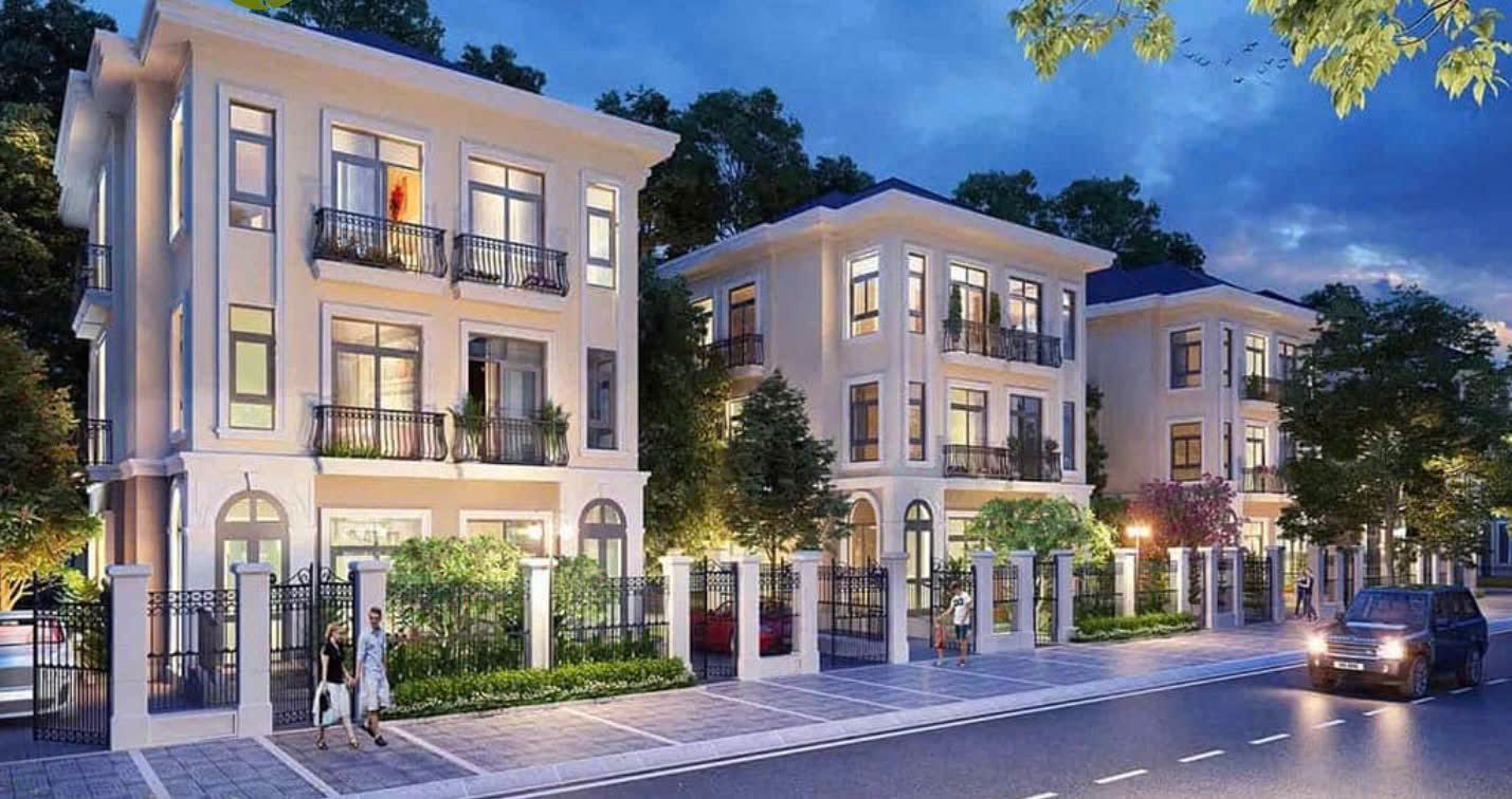 Bán biệt thự đơn lập Forestia MIK Phố Nối hướng Bắc xây 3 tầng 1 tum hoàn thiện bên ngoài gần CV