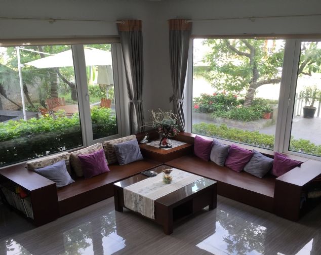 Biệt thự Hoa Sữa 2 có sông 4 phòng ngủ đủ đồ cho thuê